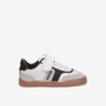 Deportiva Mustang blanca y negra para niño | Estilo urbano y comodidad diaria