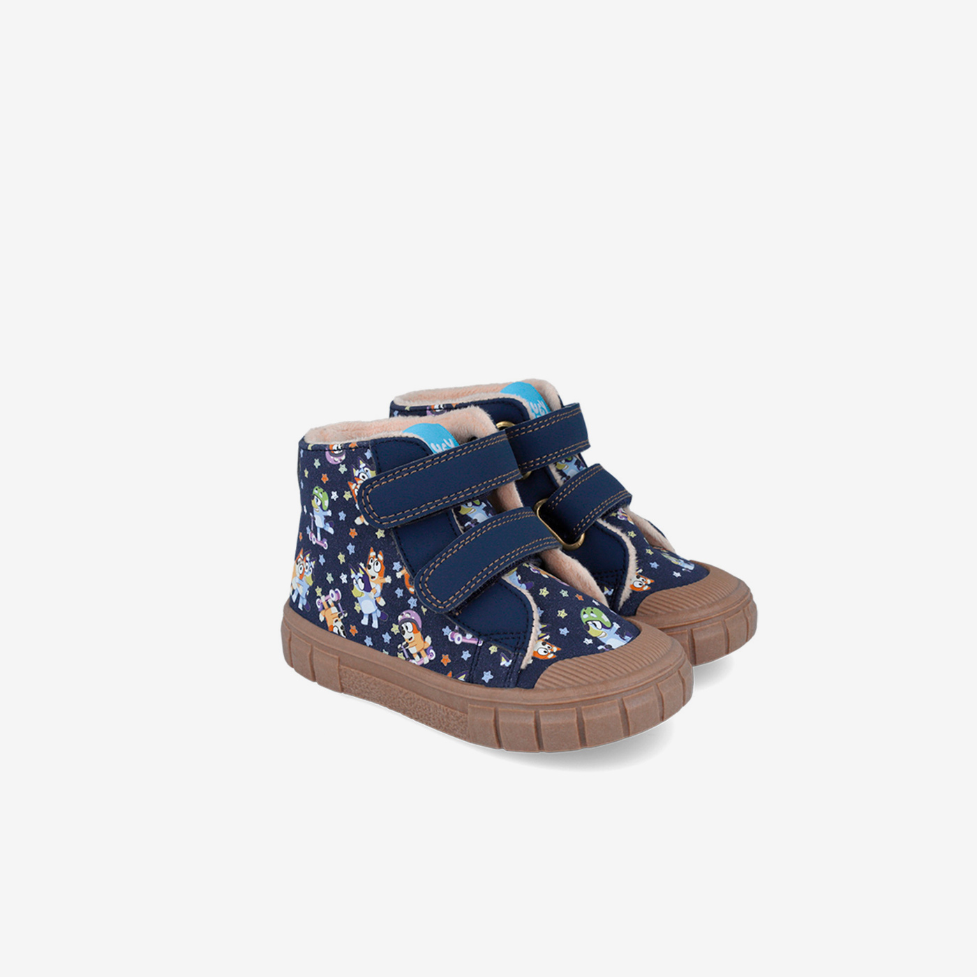 Bota Garvalín niño Bluey con doble velcro | Calentitas, cómodas y listas para la aventura