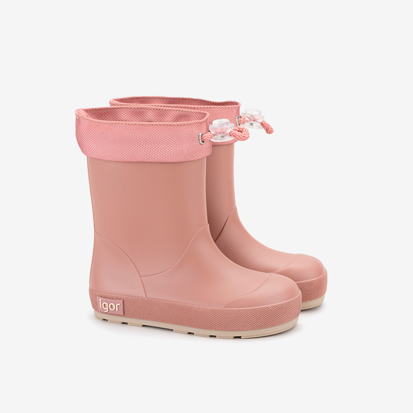 Botas de agua respetuosas Igor niña | Para chapotear sin freno